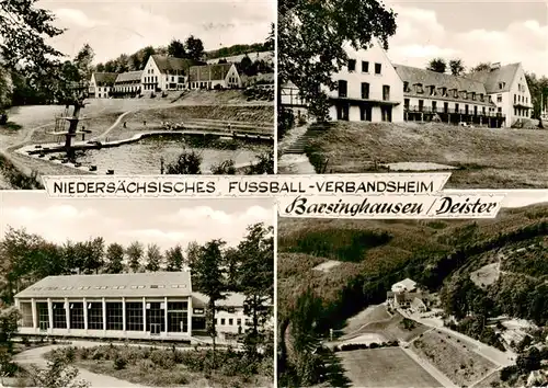 AK / Ansichtskarte 73890729 Barsinghausen Niedersaechsisches Fussball Verbandsheim Details Barsinghausen
