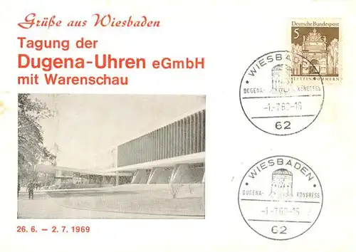 AK / Ansichtskarte  Wiesbaden Kongresshalle Wiesbaden