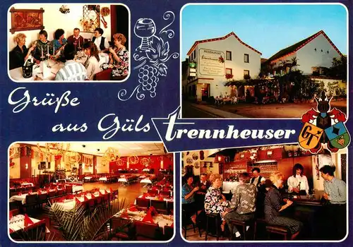 AK / Ansichtskarte 73890813 Guels_Koblenz Restaurant Roxy Tanz Bar Festsaal Trennheuser Guels_Koblenz