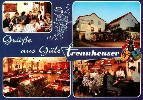 AK / Ansichtskarte 73890814 Guels_Koblenz Restaurant Roxy Tanz Bar Festsaal Trennheuser Guels_Koblenz