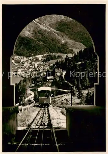 AK / Ansichtskarte 73890872 Zahnradbahn_Rack_Railway-- St: Moritz 