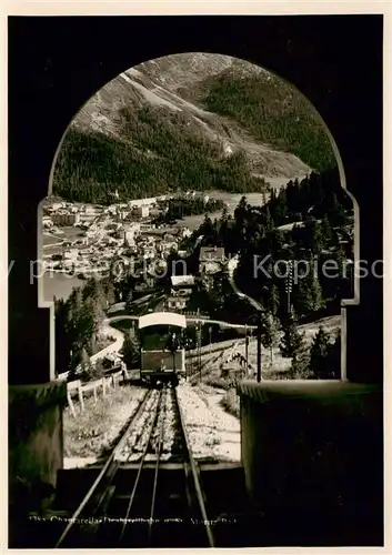 AK / Ansichtskarte  Zahnradbahn_Rack_Railway-- St: Moritz 