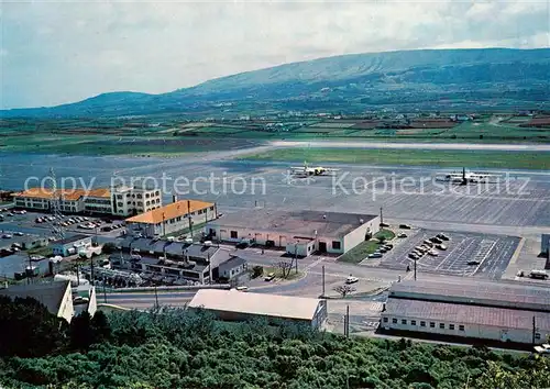 AK / Ansichtskarte  Flughafen_Airport_Aeroporto Ilha Terceira Lages Flughafen_Airport