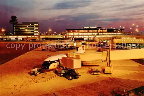 AK / Ansichtskarte  Flughafen_Airport_Aeroporto Amsterdam Holland Flughafen_Airport