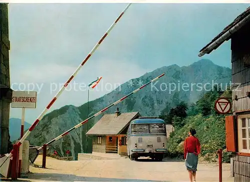 AK / Ansichtskarte  Zoll_Grenze_Douane_Border Loiblpass Hoehe Kaernsten Austria 