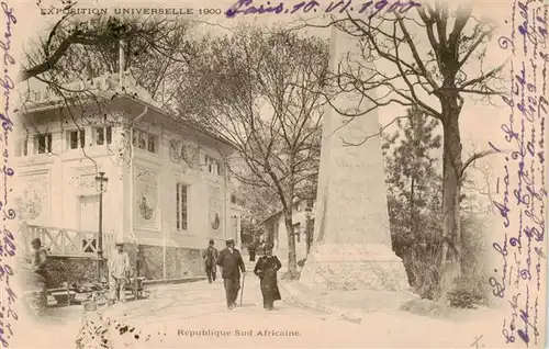 AK / Ansichtskarte  Exposition_Universelle_Paris_1900 Republique Sud Africane 