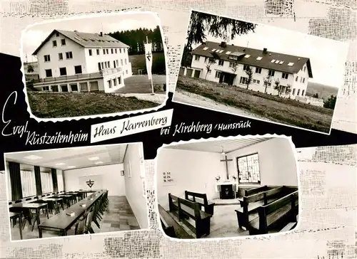 AK / Ansichtskarte 73890934 Kirchberg_Hunsrueck Ev Ruestzeitenheim Haus Karrenberg Hauskapelle Inneres Kirchberg Hunsrueck