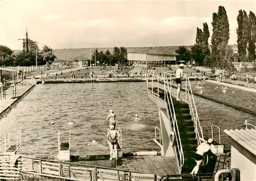 AK / Ansichtskarte  Regis-Breitingen Schwimmbad 