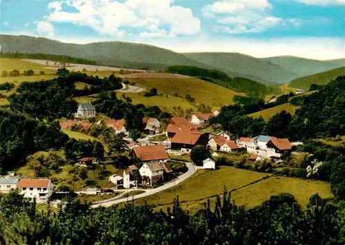 AK / Ansichtskarte  Watterbach_Kirchzell Gasthaus Pension Hierath Panorama 