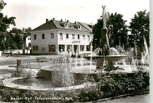 AK / Ansichtskarte  Bad_Tatzmannsdorf_Burgenland_AT Brunnen 