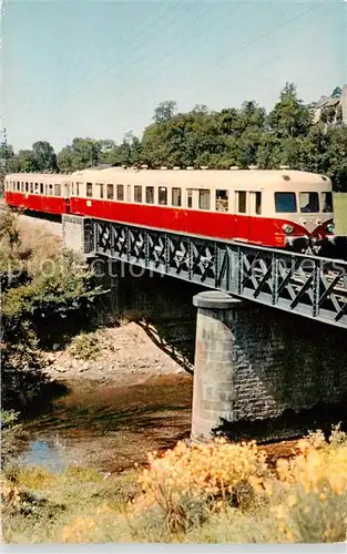 AK / Ansichtskarte  Eisenbahn_Railway_Chemin_de_Fer Autorail Cabanols 