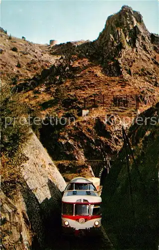 AK / Ansichtskarte  Eisenbahn_Railway_Chemin_de_Fer Autorail panoramique Brioude-Langogne 