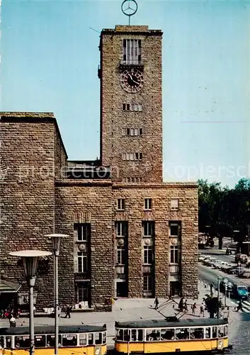 AK / Ansichtskarte  Bahnhof_Gare_Railway-Station Stuttgart Hauptbahnhof 