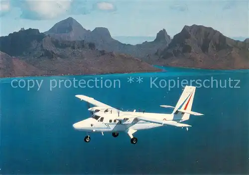 AK / Ansichtskarte  Flugzeuge_Zivil Twin Otter 