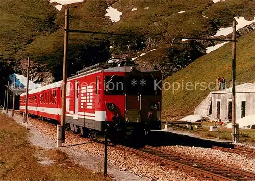 AK / Ansichtskarte  Zahnradbahn_Rack_Railway-- Furka 