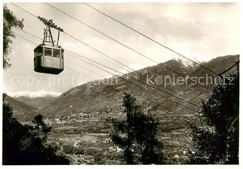 AK / Ansichtskarte 73891179 Sessellift_Chairlift_Telesiege Vigiljach Meran 