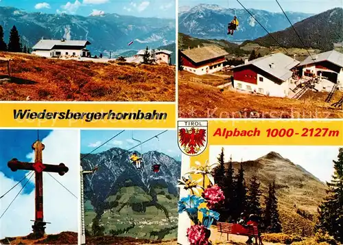 AK / Ansichtskarte  Sessellift_Chairlift_Telesiege Wiedersbergerhornbahn Alpbach Tirol 