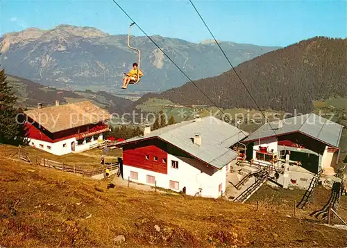 AK / Ansichtskarte  Sessellift_Chairlift_Telesiege Wiedersbergerhornbahn  