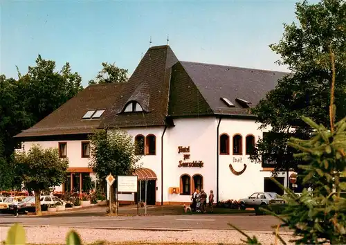 AK / Ansichtskarte  Orscholz Hotel Zur Saarschleife Orscholz