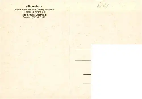 AK / Ansichtskarte  Erbuch Petershof Erbuch