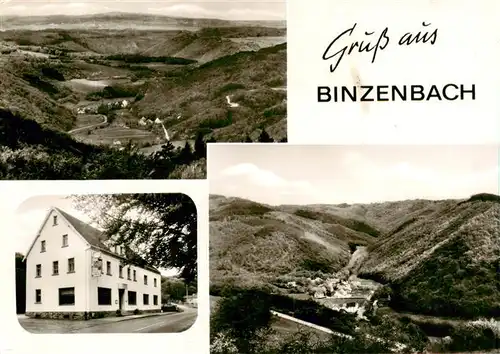 AK / Ansichtskarte  Binzenbach Hotel Pension Hupperich Panorama Binzenbach