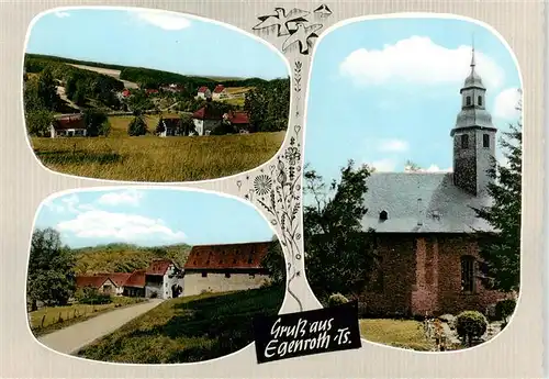 AK / Ansichtskarte 73891298 Egenroth Teilansichten Kirche Egenroth