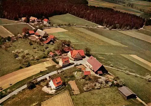 AK / Ansichtskarte  Trollenberg Gasthof Pension Zur Sonne Fliegeraufnahme Trollenberg