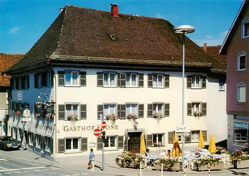 AK / Ansichtskarte 73891324 Markdorf_Bodensee Gasthof Krone Markdorf Bodensee