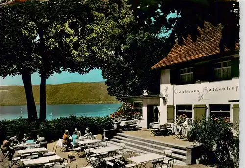 AK / Ansichtskarte  Ludwigshafen_Bodman-Ludwigshafen_Bodensee Gasthaus Haldenhof Freiterrasse 