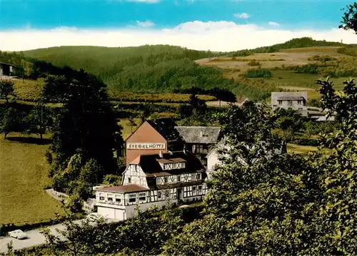 AK / Ansichtskarte 73891359 Rod_Weil_Weilrod_Taunus Gaststaette Pension Ziegelhuette 