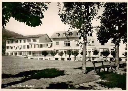 AK / Ansichtskarte  Wattwil_SG Krankenhaus 