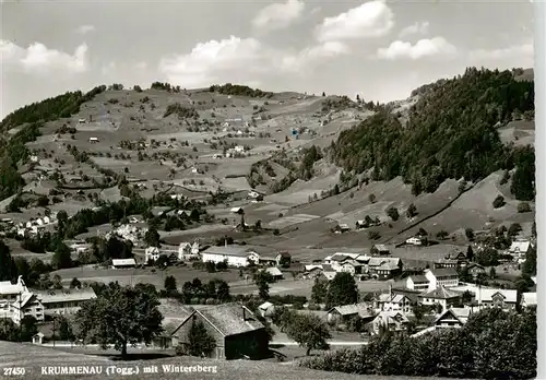 AK / Ansichtskarte  Krummenau__Toggenburg_SG Panorama Blick gegen Wintersberg 