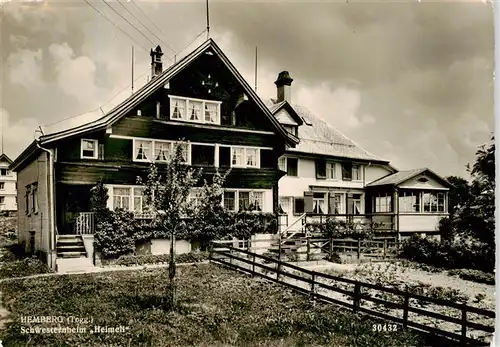 AK / Ansichtskarte  Hemberg_SG Schwesternheim Heimelt Hemberg_SG