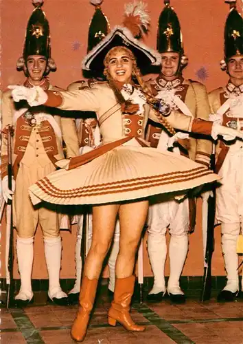 AK / Ansichtskarte  Koeln__Rhein Karneval Mariechen der Prinzengarde 