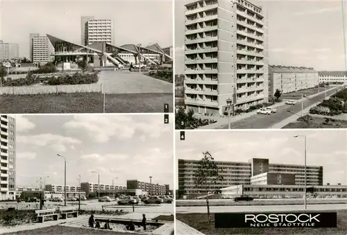 AK / Ansichtskarte  Rostock Kosmos Gaststaette Luetten Klein Reutershagen II Max Maddalena Strasse Bezirkskrankenhaus 