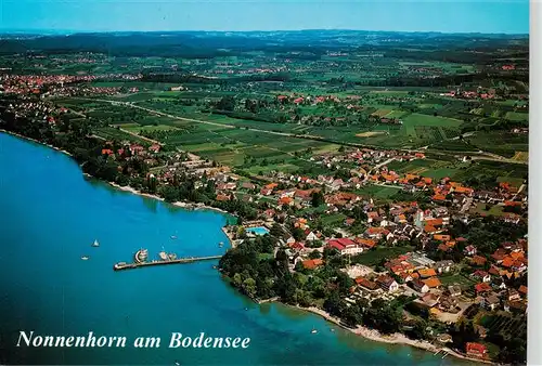 AK / Ansichtskarte  Nonnenhorn_Bodensee Fliegeraufnahme Nonnenhorn Bodensee