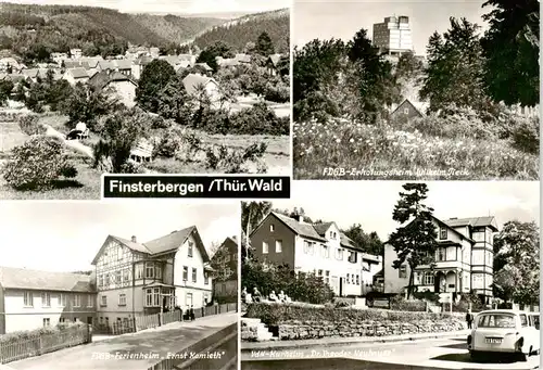 AK / Ansichtskarte 73891506 Finsterbergen_Bad Panorama FDGB Erholungsheim Wilhelm Pieck FDGB Ferienheim Ernst Kamieth VdW Kurheim Dr Theodor Neubauer Finsterbergen_Bad