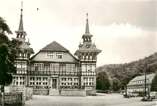 AK / Ansichtskarte  Alexisbad_Harz Reichsbahn Erholungsheim Selketal Alexisbad_Harz