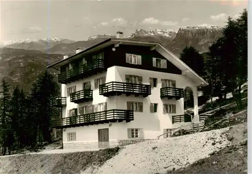 AK / Ansichtskarte 73891531 Monte_Penegal_1740m_Dolomiti_IT Hotel Pensione Monte Penegal con Zillertaler e Dolomiti 