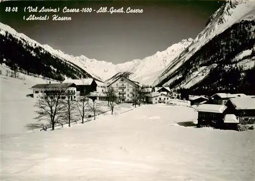 AK / Ansichtskarte  Casere_1600m_Ahrntal_Suedtirol_IT Albergho Gasthaus Casere 