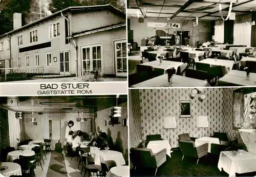 AK / Ansichtskarte  Bad_Stuer Gaststaette Romi Gastraeume Bad_Stuer