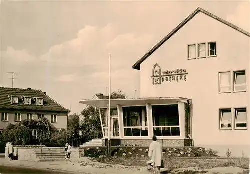 AK / Ansichtskarte  Greifswald Universitaets Apotheke Greifswald