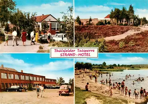 AK / Ansichtskarte  Thuelsfelder_Talsperre_Cloppenburg Strand Hotel Dittrich Strandpartien 