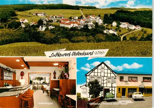 AK / Ansichtskarte  Ohlenhard Panorama Gasthaus Pension Adolf Mueller  Bar Gaststube Ohlenhard