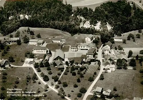 AK / Ansichtskarte  Luetisburg_TG Fliegeraufnahme mit Kinderdoerfli St Iddaheim 