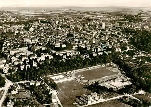 AK / Ansichtskarte  Landau__Pfalz Panorama Gartenstadt Sportstadion 