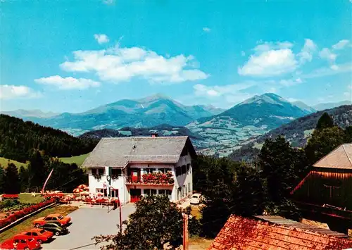 AK / Ansichtskarte  Oberwoelz_Steiermark_AT Pension Gasthof Schilift Zum Alpenblick 