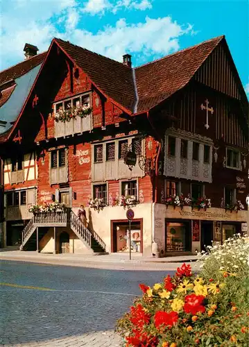 AK / Ansichtskarte  Dornbirn_Vorarlberg_AT Gaststaette Rotes Haus 