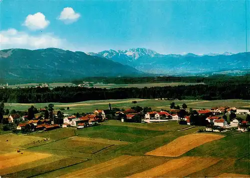 AK / Ansichtskarte  Schaftlach Fliegeraufnahme mit Benediktenwand Schaftlach