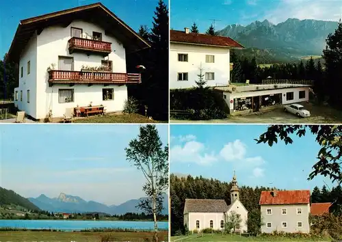 AK / Ansichtskarte  Rettenschoess Gaestehaus Waldheim Walchsee Antoniuskapelle Rettenschoess